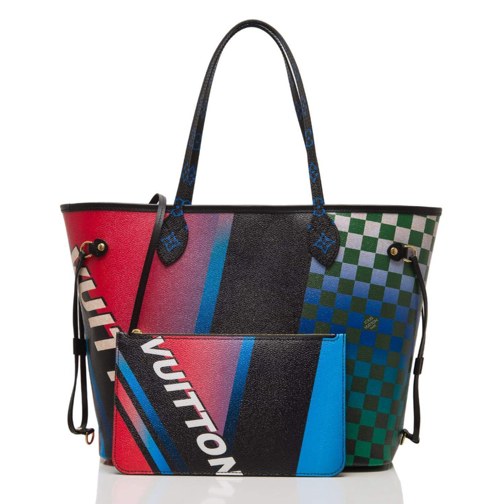 Louis Vuitton Damier Race Neverfull MM